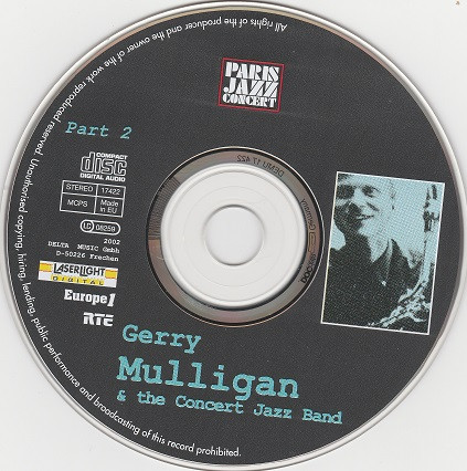 Gerry Mulligan & The Concert Jazz Band - Olympia - Nov. 19th, 1960 (2xCD, Album, RE)