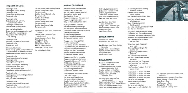 Van Morrison - Too Long In Exile (CD, Album)