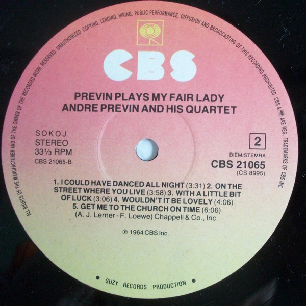 Brubeck*, Previn* - Brubeck Plays West Side Story / Previn Plays My Fair Lady (LP, Comp)