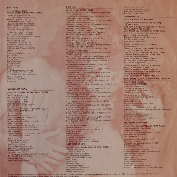 Streisand* & Kristofferson* - A Star Is Born (LP, Album, Gat)