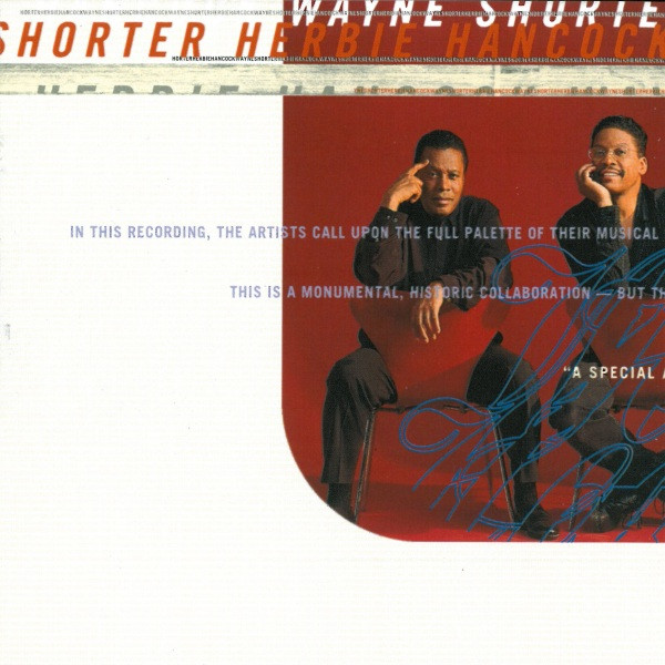 Herbie Hancock, Wayne Shorter - 1+1 (CD, Album, RP, UML)