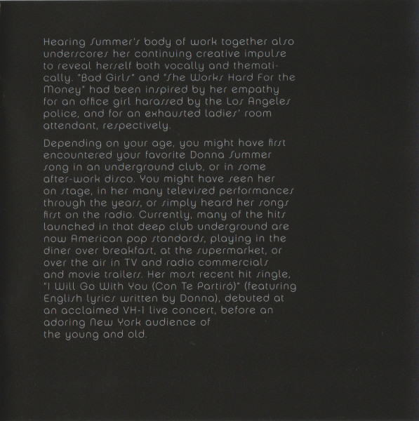 Donna Summer - The Journey • The Very Best Of Donna Summer (2xCD, Comp, Ltd)