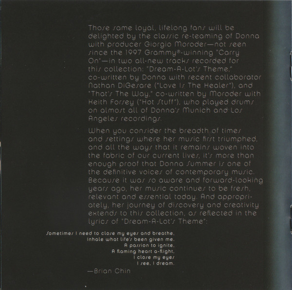 Donna Summer - The Journey • The Very Best Of Donna Summer (2xCD, Comp, Ltd)