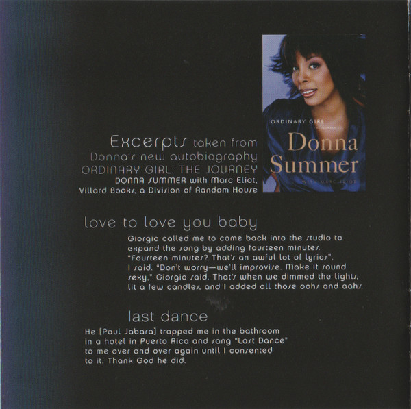 Donna Summer - The Journey • The Very Best Of Donna Summer (2xCD, Comp, Ltd)