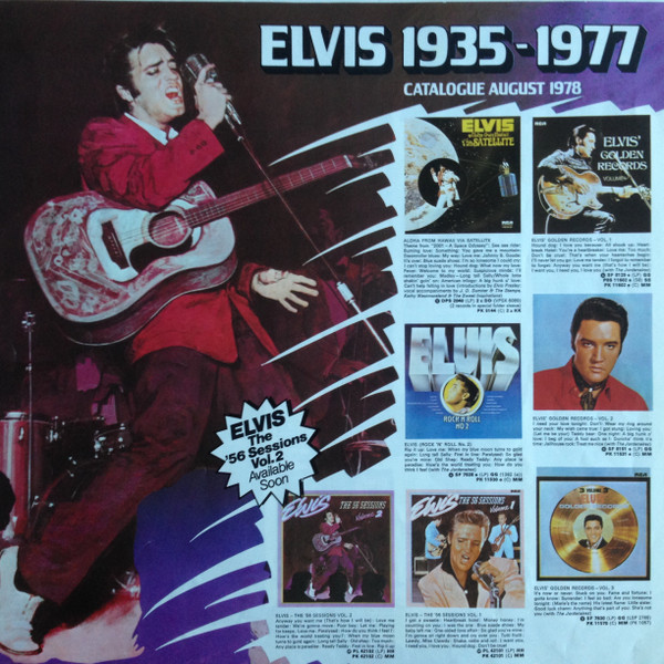 Elvis Presley - Elvis's 40 Greatest (2xLP, Comp, Mono, RE, Pin)