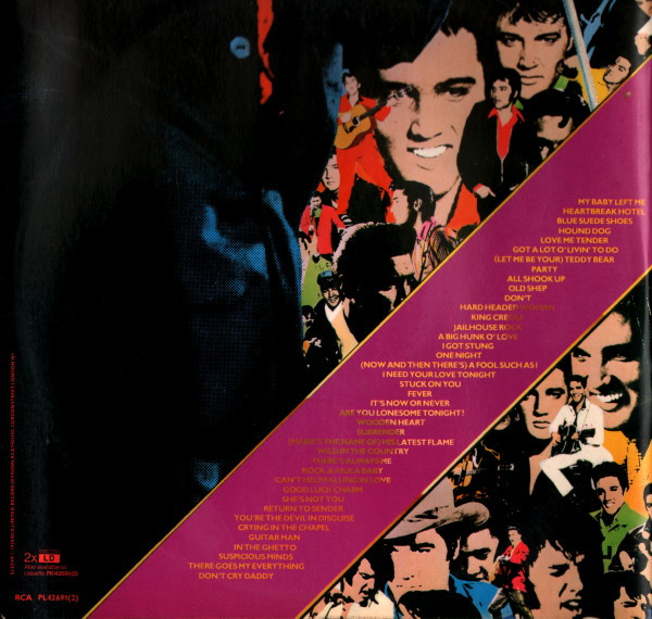 Elvis Presley - Elvis's 40 Greatest (2xLP, Comp, Mono, RE, Pin)