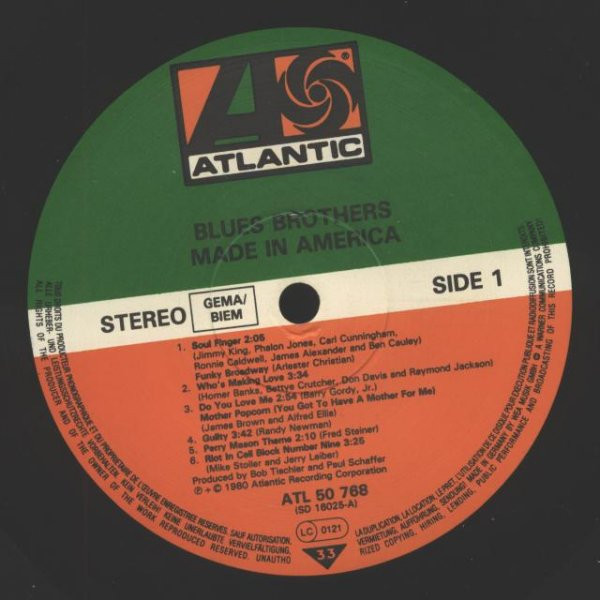 Blues Brothers* - Made In America (LP, Album, RE)