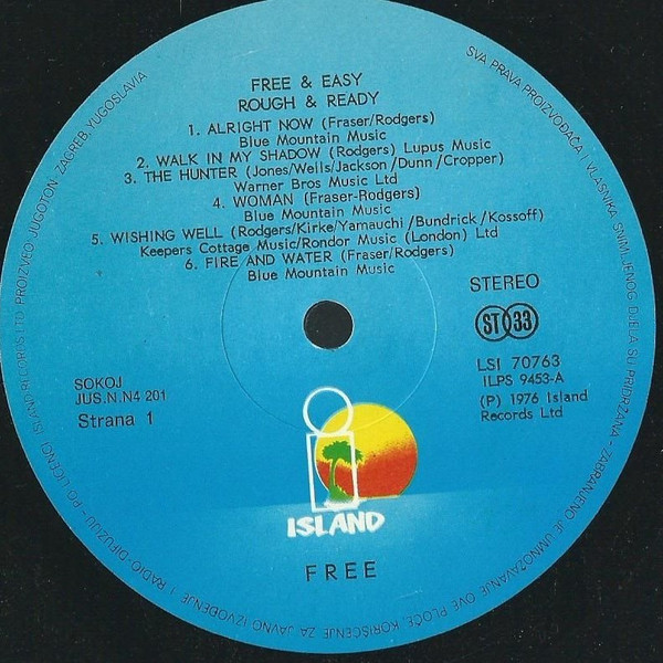Free - Free & Easy, Rough & Ready (LP, Comp)