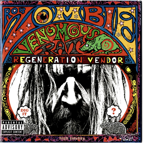 Rob Zombie - Venomous Rat Regeneration Vendor (CD, Album, RE)