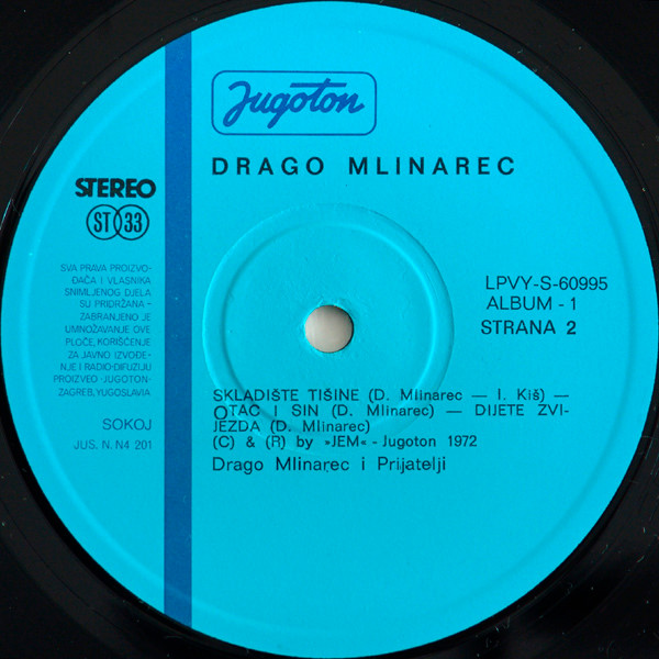 Drago Mlinarec - Pjesme S Planine (LP, Album, RE, RP)