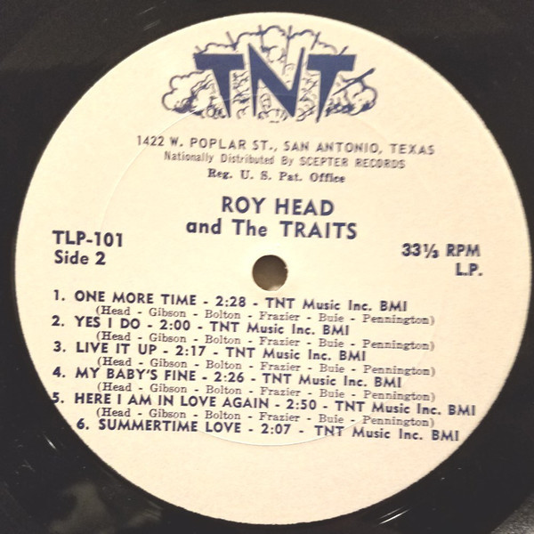 Roy Head And The Traits - Roy Head And The Traits (LP, Album, Mono, RE)