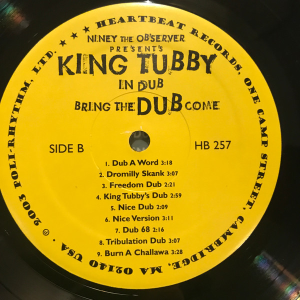 King Tubby - Niney The Observer Presents King Tubby In Dub: Bring The Dub Come (LP, Comp)
