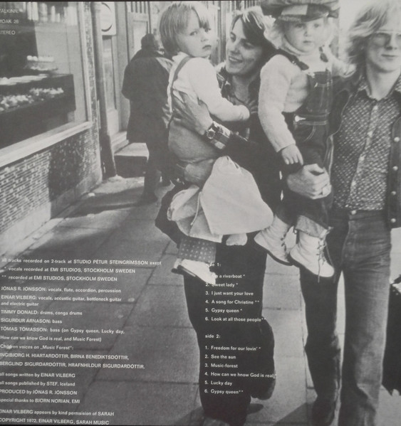 Jónas Einar* - Gypsy Queen (LP, Album, Mono, RE)