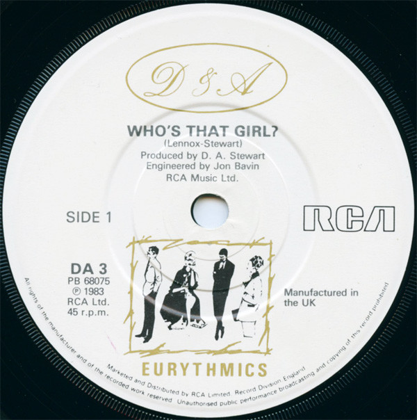 Eurythmics - Who's That Girl? (7