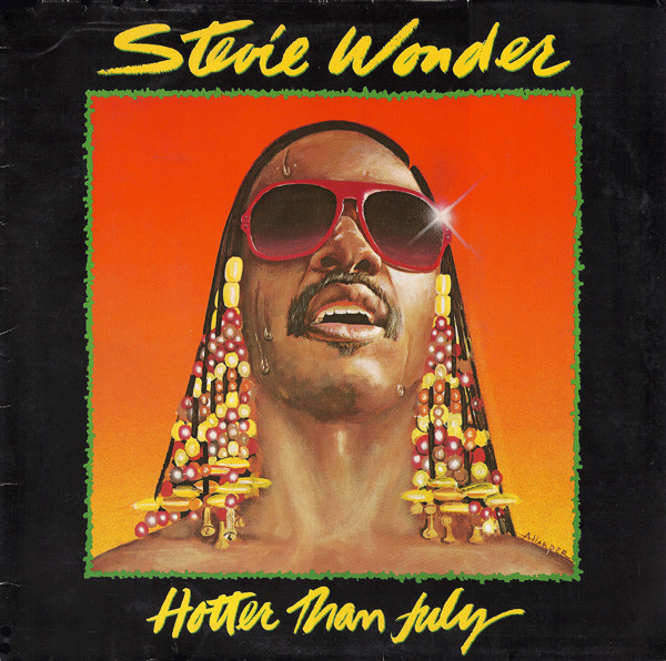 Stevie Wonder - Hotter Than July (LP, Album, Gat)