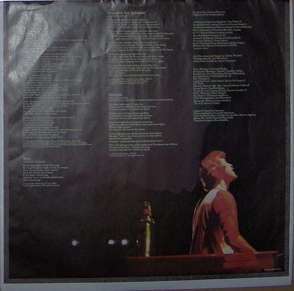 Jackson Browne - Running On Empty (LP, Album, RE)