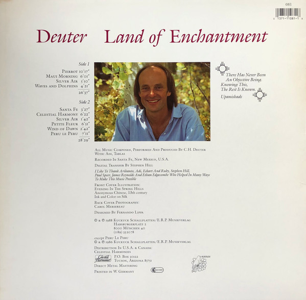Deuter - Land Of Enchantment (LP, Album)