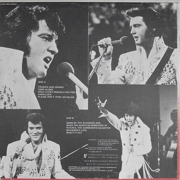 Elvis* - Frankie & Johnny (LP)