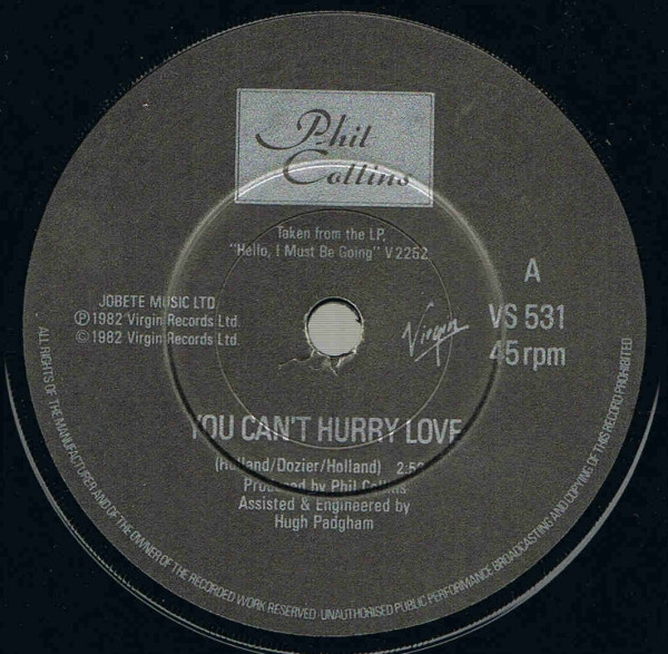 Phil Collins - You Can't Hurry Love (7