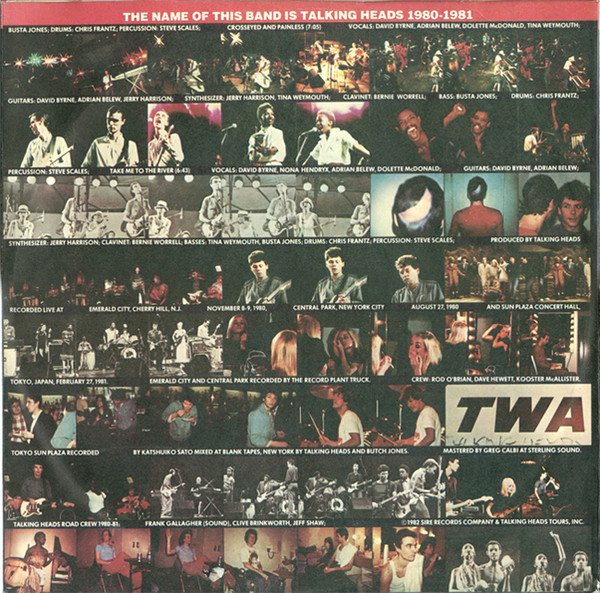 Talking Heads - The Name Of This Band Is Talking Heads (2xLP, Album)