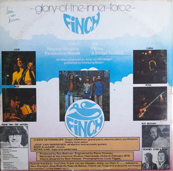 Finch (4) - Glory Of The Inner Force (LP, Album)