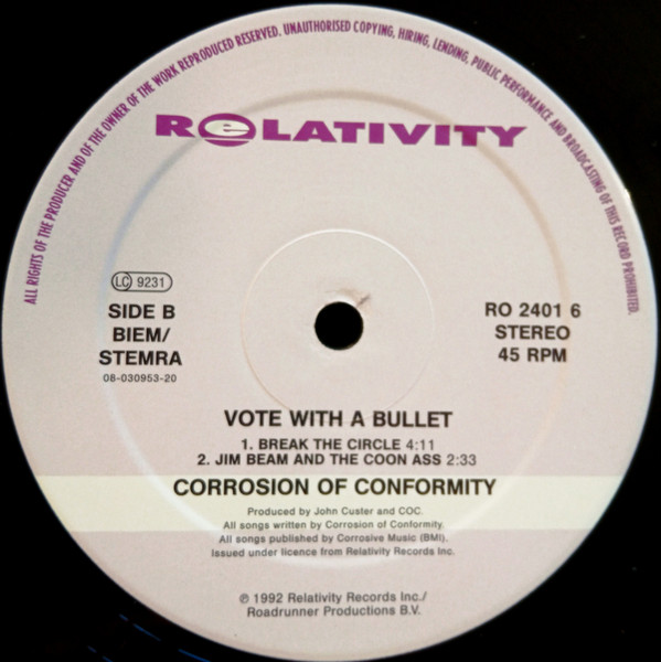 Corrosion Of Conformity - Vote With A Bullet (12