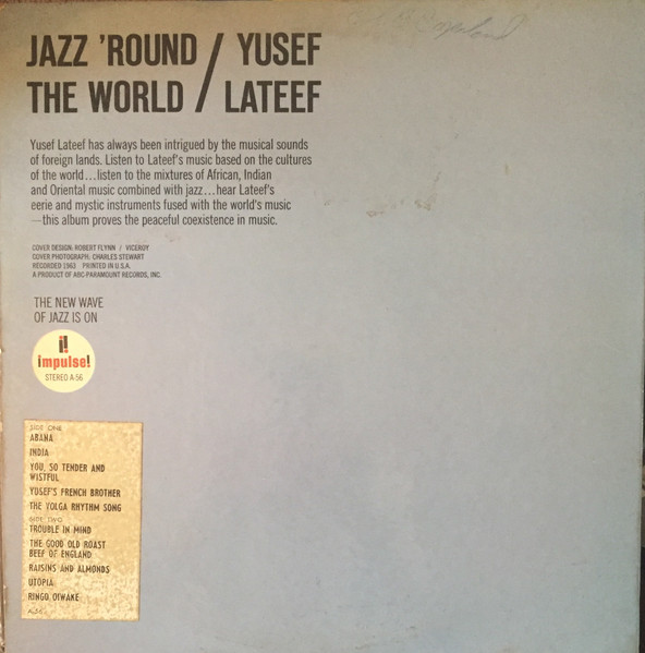 Yusef Lateef - Jazz 'Round The World (LP, Album)