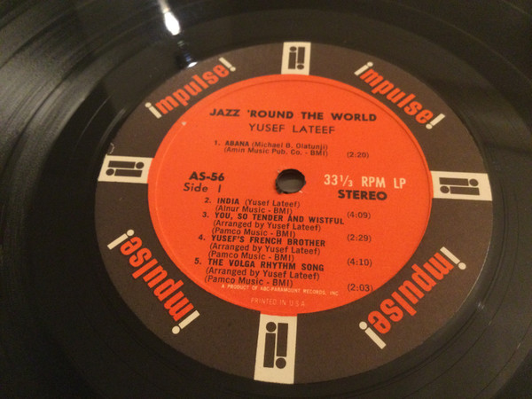 Yusef Lateef - Jazz 'Round The World (LP, Album)