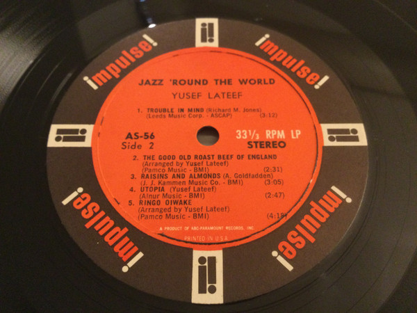 Yusef Lateef - Jazz 'Round The World (LP, Album)