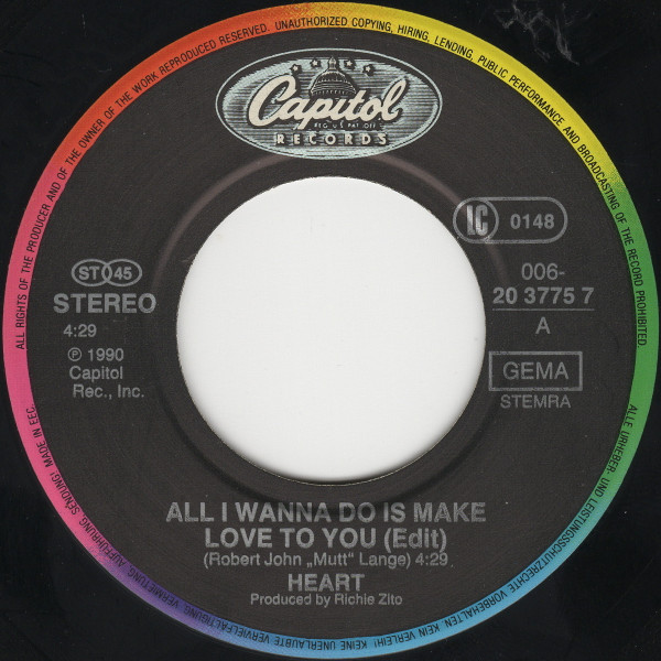 Heart - All I Wanna Do Is Make Love To You (7