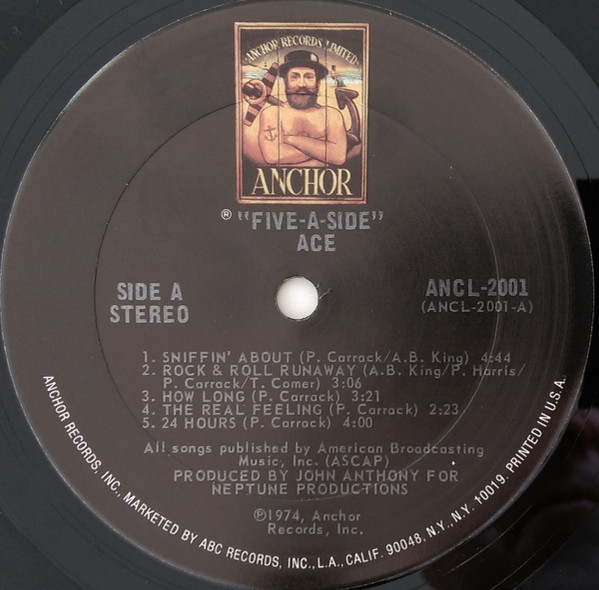 Ace (7) - An Ace Album (LP, Album,  Sa)