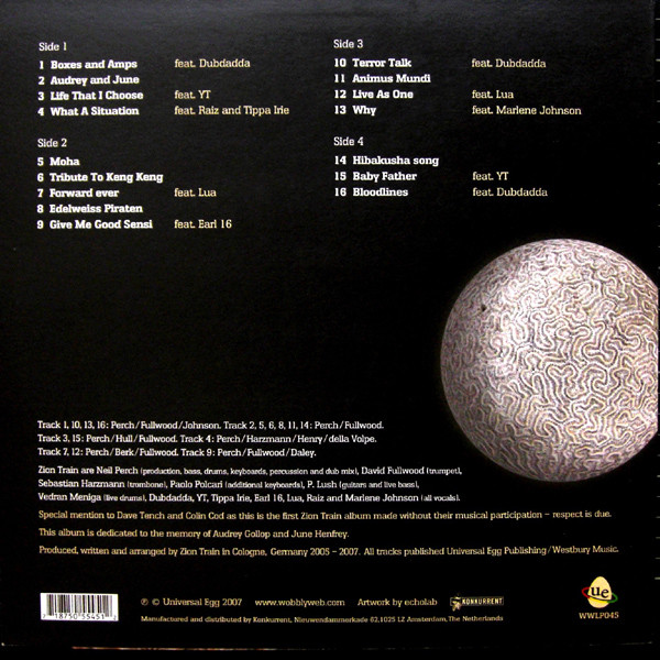 Zion Train - Live As One (2xLP, Album)