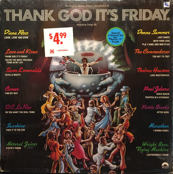 Various - Thank God It's Friday (The Original Motion Picture Soundtrack) (2xLP, Album + 12