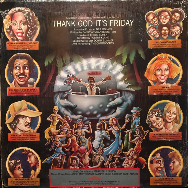 Various - Thank God It's Friday (The Original Motion Picture Soundtrack) (2xLP, Album + 12