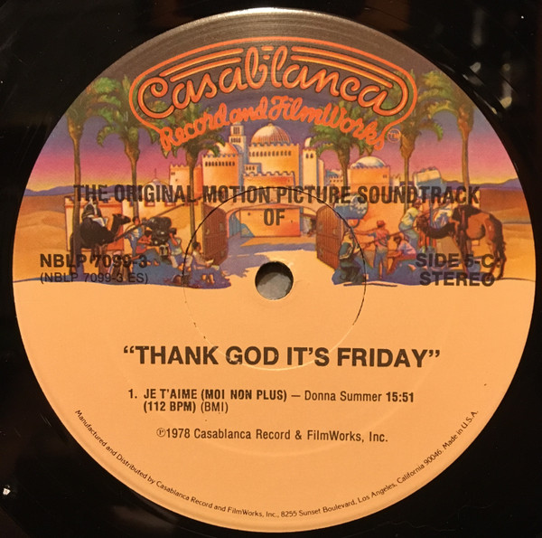 Various - Thank God It's Friday (The Original Motion Picture Soundtrack) (2xLP, Album + 12