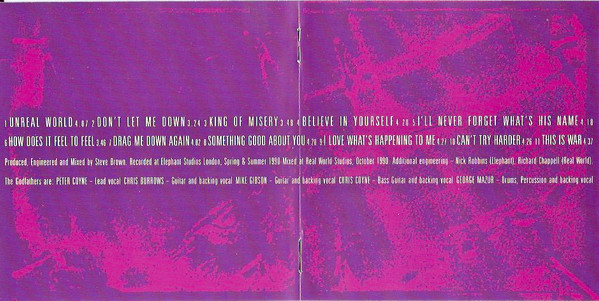 The Godfathers - Unreal World (CD, Album)