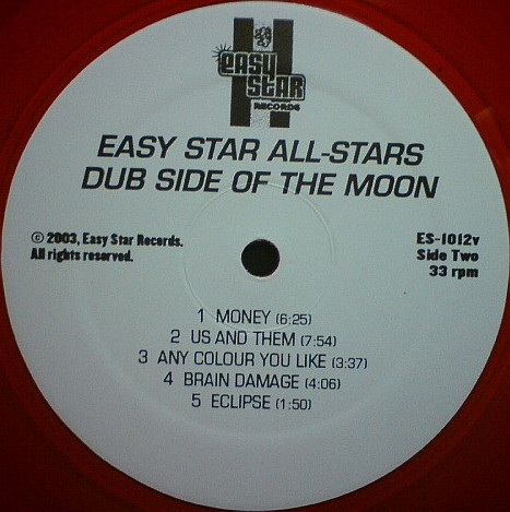 Easy Star All-Stars - Dub Side Of The Moon (LP, Album, Ltd, Red)