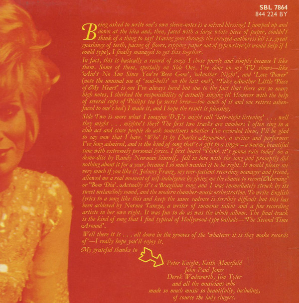 Dusty Springfield - Dusty  ... Definitely (LP, Album)