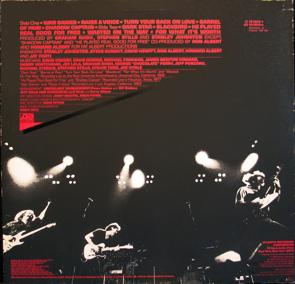 Crosby, Stills & Nash - Allies (LP, Album)