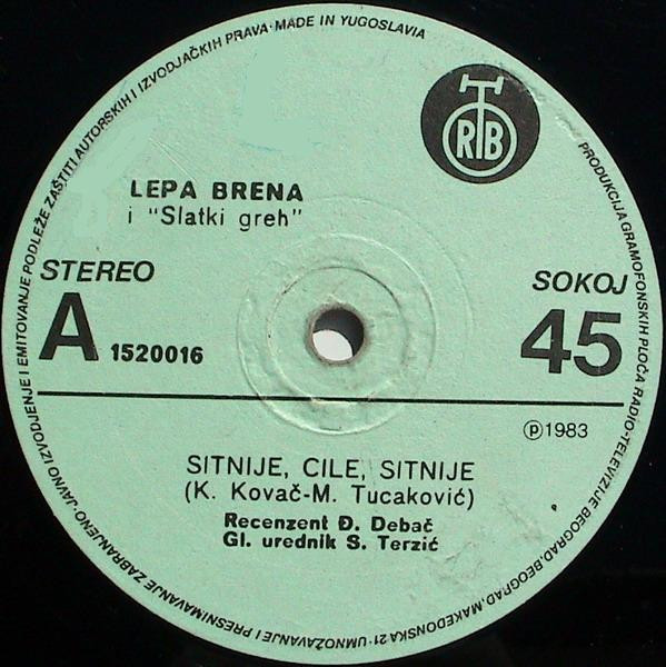 Lepa Brena I Slatki Greh - Sitnije Cile Sitnije (12