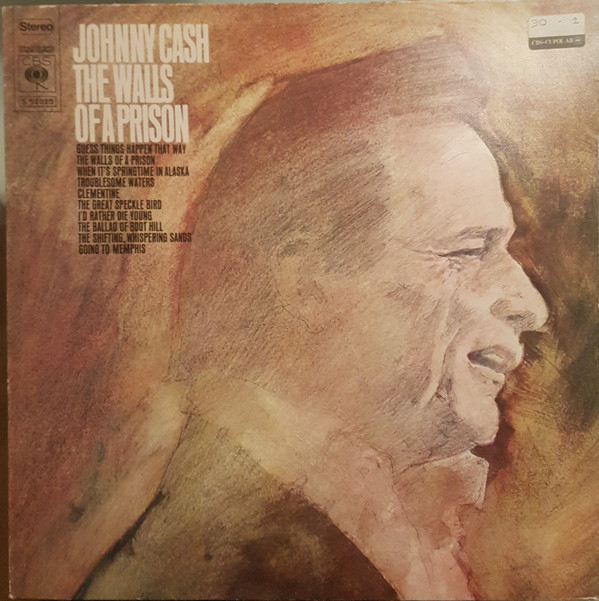 Johnny Cash - The Walls Of A Prison (LP, Comp)