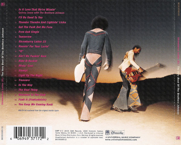 The Brothers Johnson* - The Very Best Of The Brothers Johnson / Strawberry Letter 23 (CD, Comp)