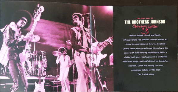 The Brothers Johnson* - The Very Best Of The Brothers Johnson / Strawberry Letter 23 (CD, Comp)