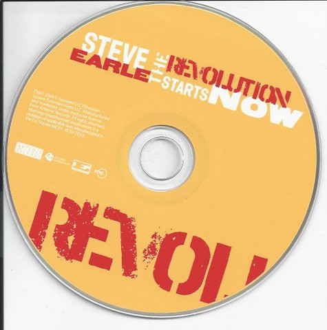 Steve Earle - The Revolution Starts Now (CD, Album)
