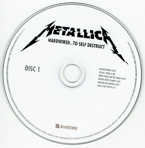 Metallica - Hardwired...To Self-Destruct (2xCD, Album, Dig)