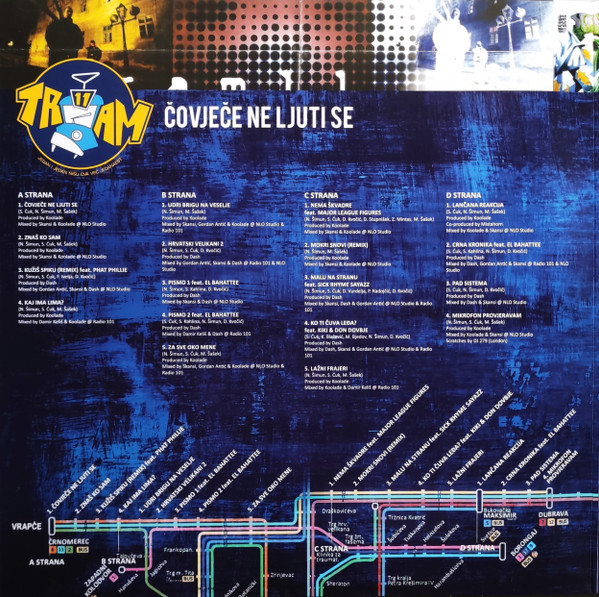 Tram 11 - ÄŒovjeÄe Ne Ljuti Se (2xLP, Album, RE, RM, Gat)