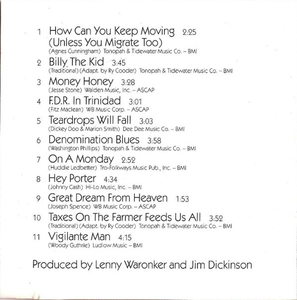 Ry Cooder - Into The Purple Valley (CD, Album)