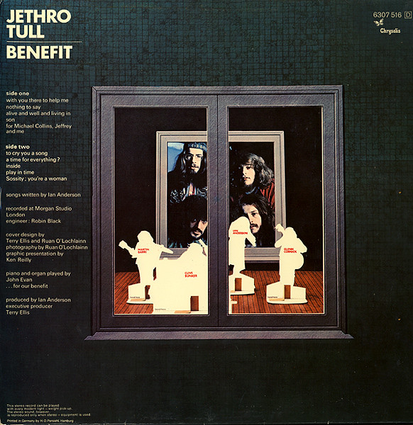 Jethro Tull - Benefit (LP, Album, RE, Gat)