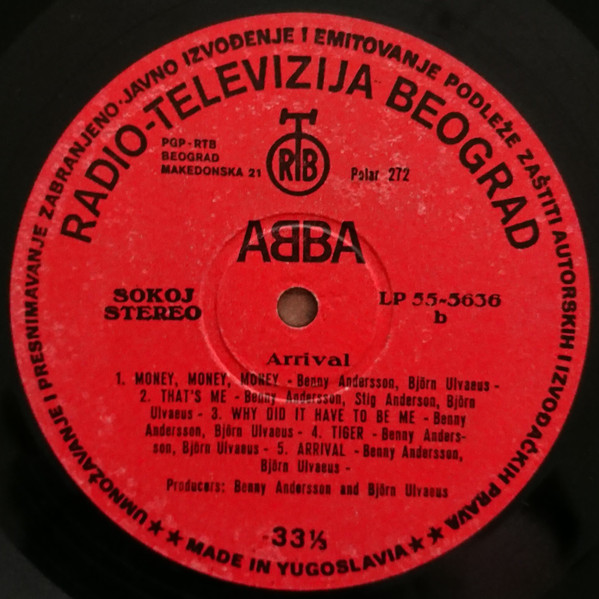 ABBA - Arrival (LP, Album, RP, SRE)