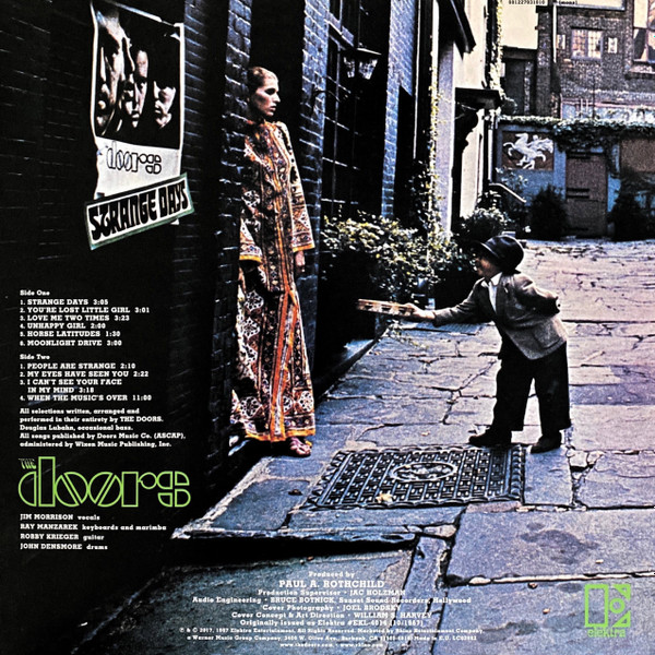 The Doors - Strange Days (LP, Album, Mono, RE, RM, RP, 180)